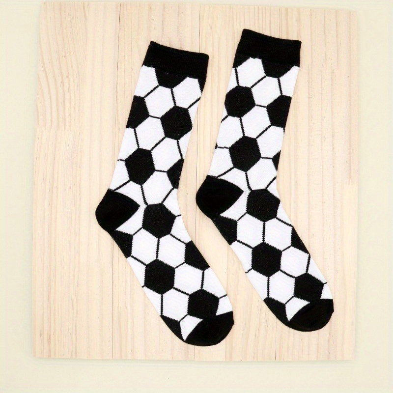 1 Par Calcetines Estampado Patrón Argyle Calcetines Suaves - Temu