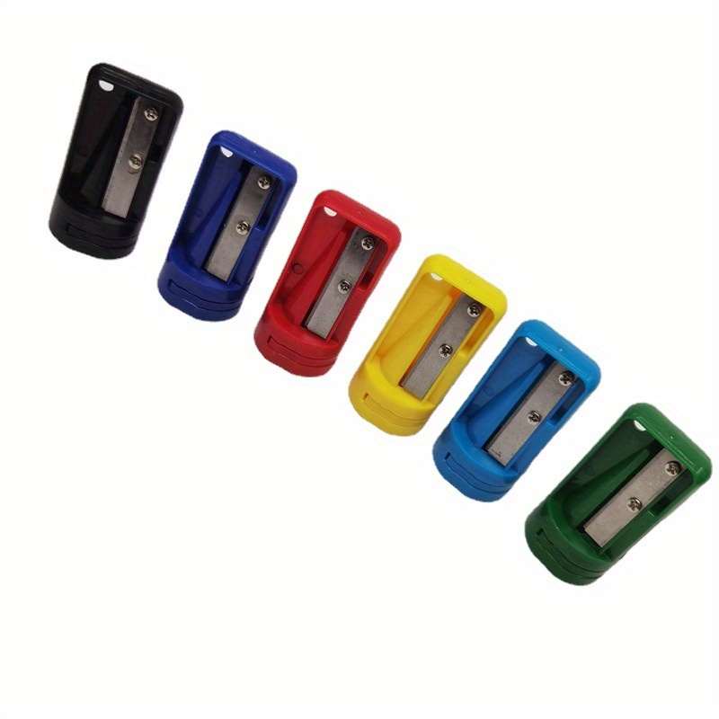 TEMU Octagonal Woodworking Pen, Pencil Sharpener, 4 Corner Elliptical Woodworking Pen, Manual Sharpener