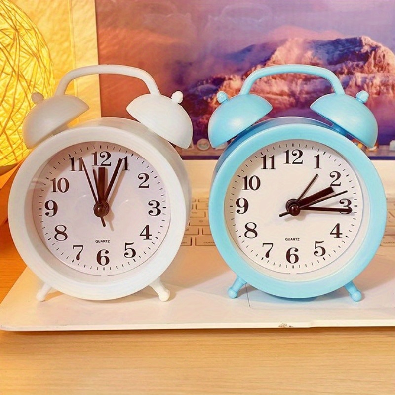 Mini Cartoon Alarm Clock Cute Doll With Luminous - Temu