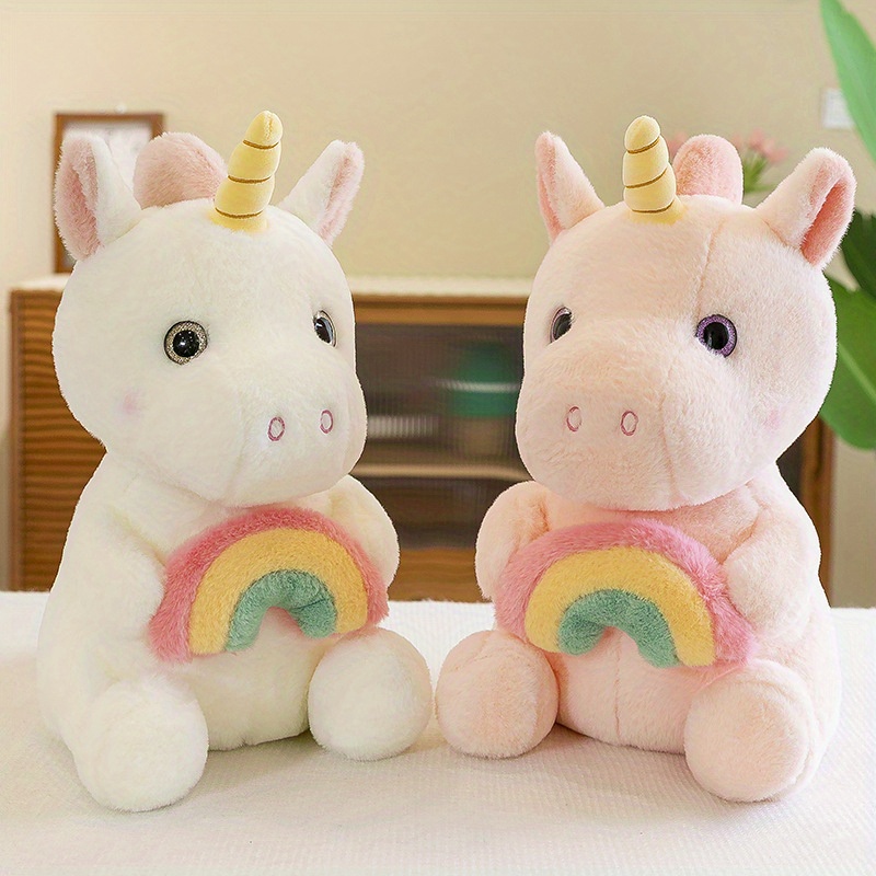 Unicorn Stuffed Animals, 8in/20cm, Cute Unicorn Gift Toys For 3 4 5 6 7 8  Years Old Girls,unicorns Birthday Gifts Soft Plush Toys Set For Baby,  Toddle