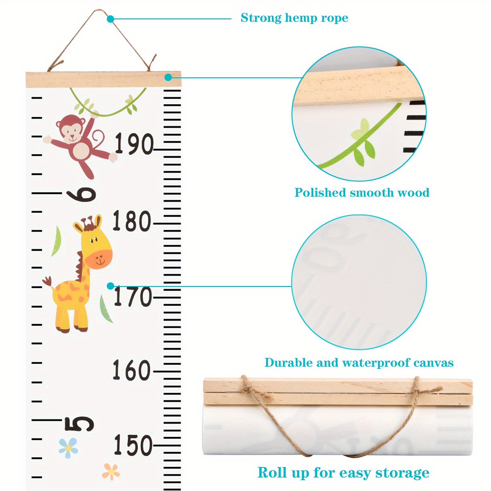 Baby best sale height scale