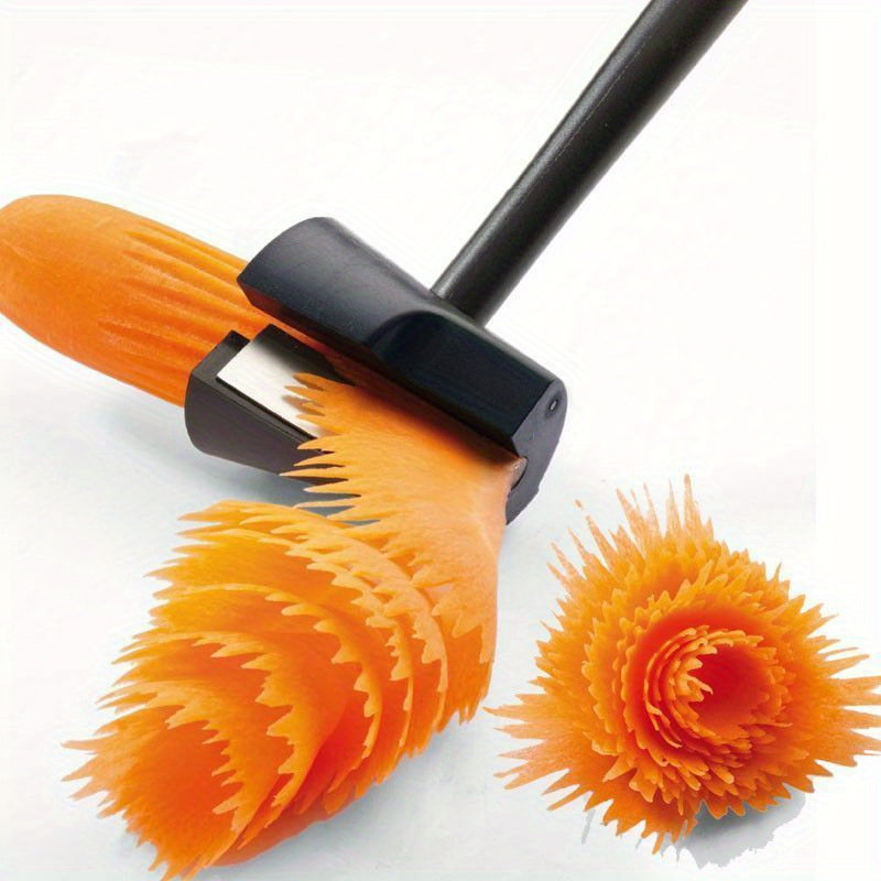 1pc spiral cutter carrot and potato slicer fruits peeler outdoor cooking supplies sports & outdoors details 0