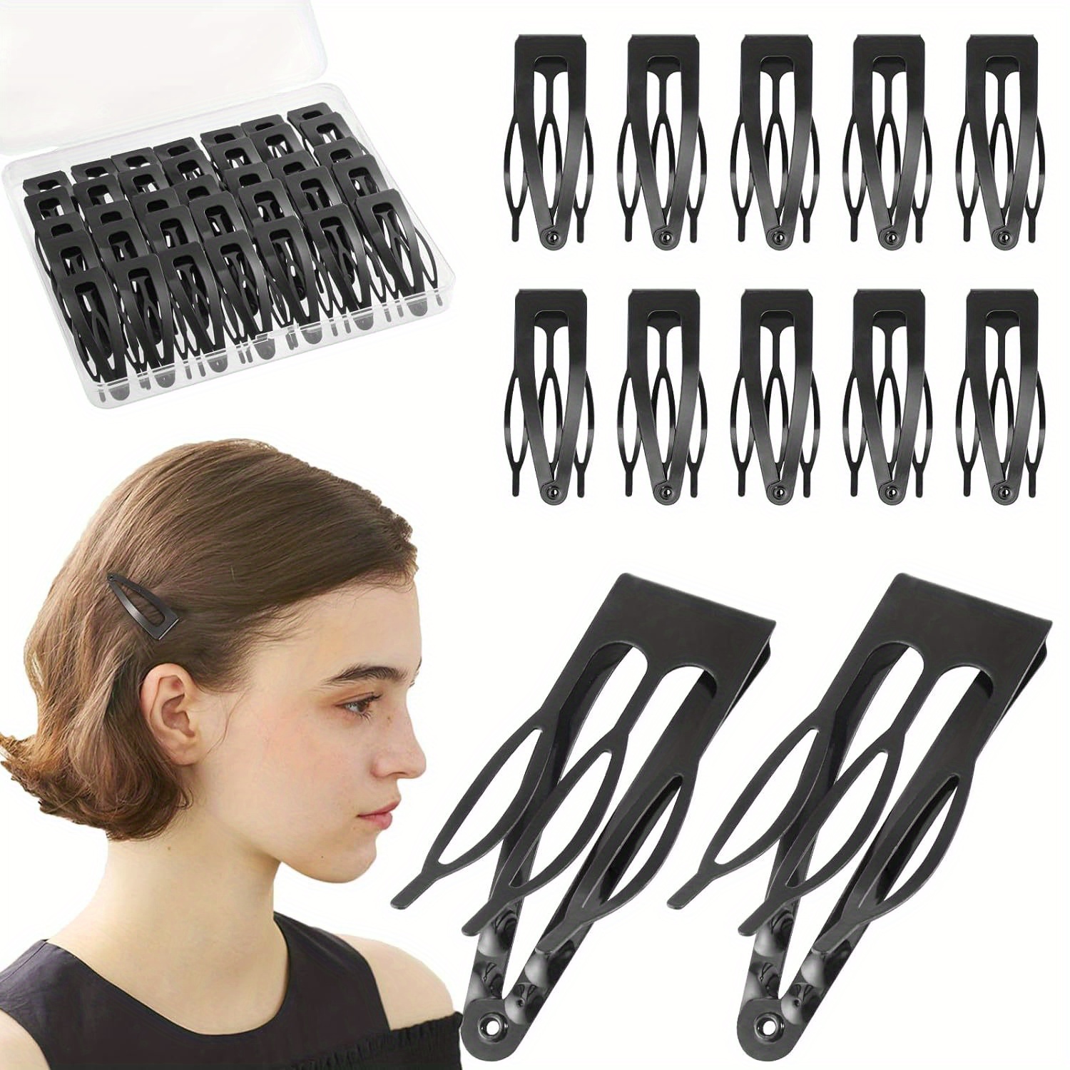 1pc, Clip Per Acconciature Facili Ed Eleganti, Semplici Strumenti Vintage  Per Fare Chignon E Ricci, Accessori Per Capelli Casual Per Donne E Ragazze  Per Feste - Temu Italy