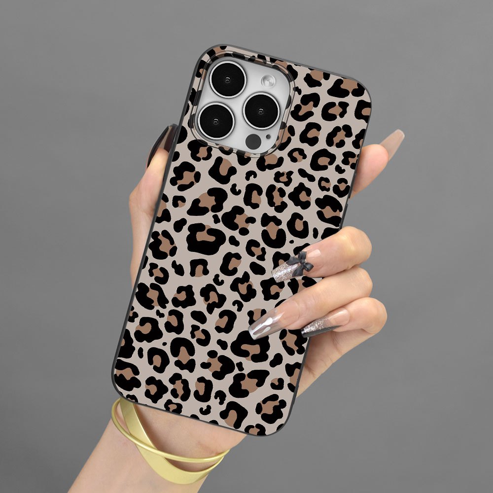 

Leopard Pattern Protective Shockproof Phone Case For Iphone 11/12/13/14/12 Pro Max/11 Pro/14 Pro/15/xs Max/x/xr/7/8/8 Plus