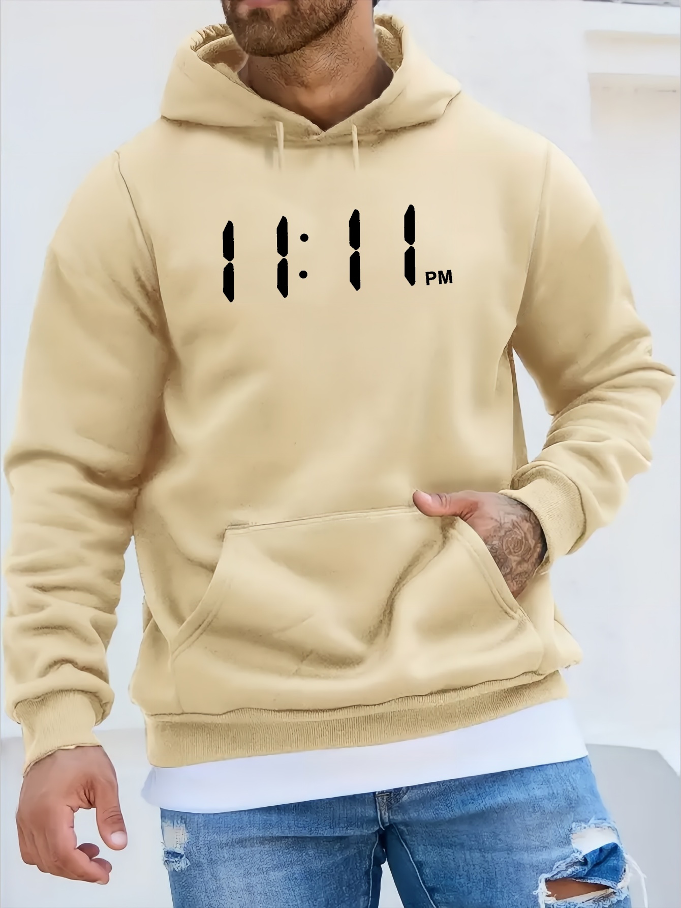 11 11 Hoodie Cool Sweatshirt For s Casual Hooded Pullover Streetwear Clothing For Winter As Gifts