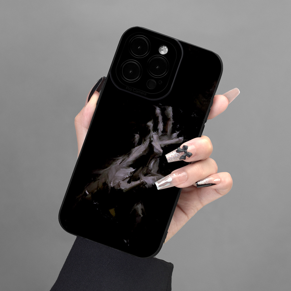 

Hands Pattern Mobile Phone Case Full-body Protection Shockproof Anti-fall Tpu Soft Rubber Case For Iphone 15 14 13 12 11 Xs Xr X 7 8 Mini Plus Pro Max Se