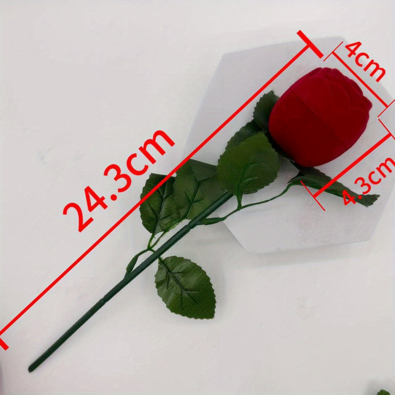 Rose Creative Ring Box, Elegant Proposal Gift