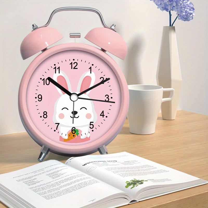 Despertador de unicornio rosa para niños, decoración del hogar, mesita de  noche, escritorio de dibujos animados