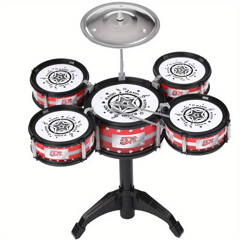 Sada hudebních hraček 9stranná Roll Up Drum SetSada hudebních hraček 9stranná Roll Up Drum Set  