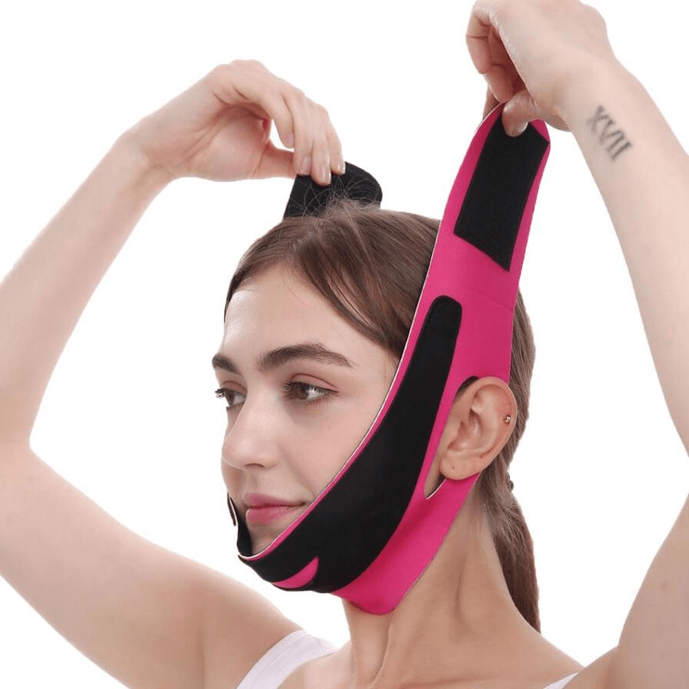 

Elastic Face Bandage V Line Face Shaper Women Chin Cheek Lift Up Belt Facial Massage Strap Face Skin Care Beauty Tools