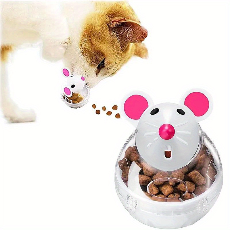 Cat Food Tumbler Mice Food Toy Ball Interactive Pet Food Temu