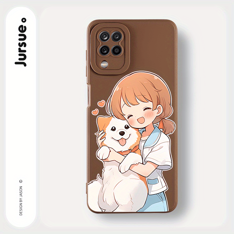 Couple Cute Anime Shockproof Soft Phone Case Samsung Galaxy Temu