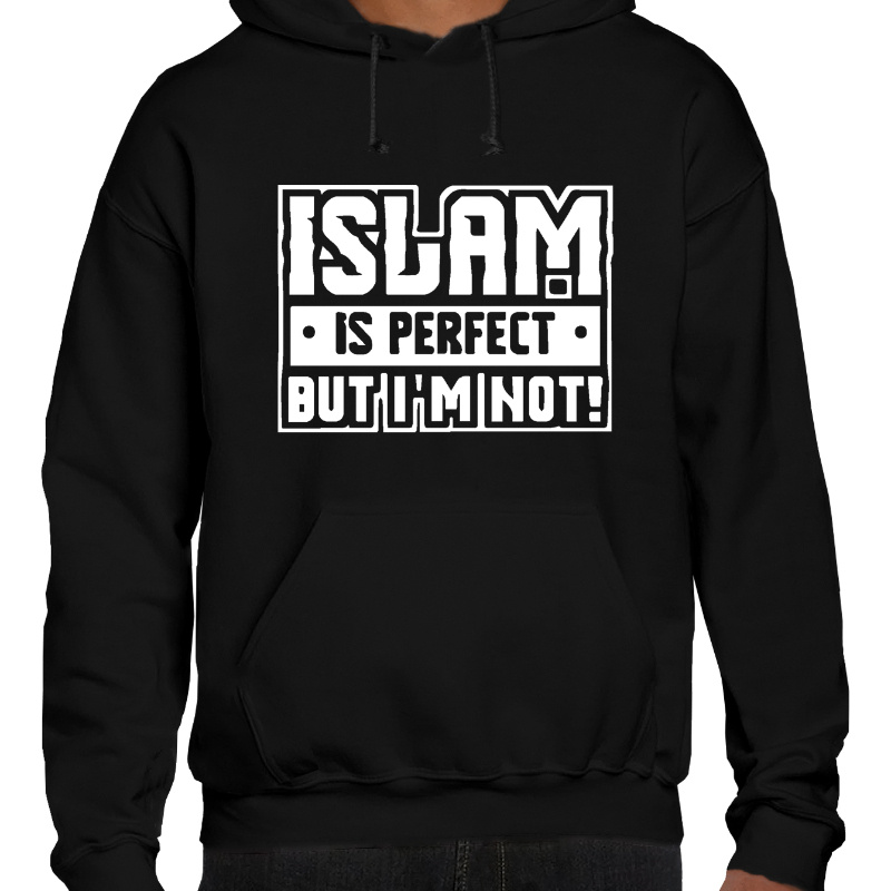 

Islam Is But , Men' Drawstring, Long Sleeve For And