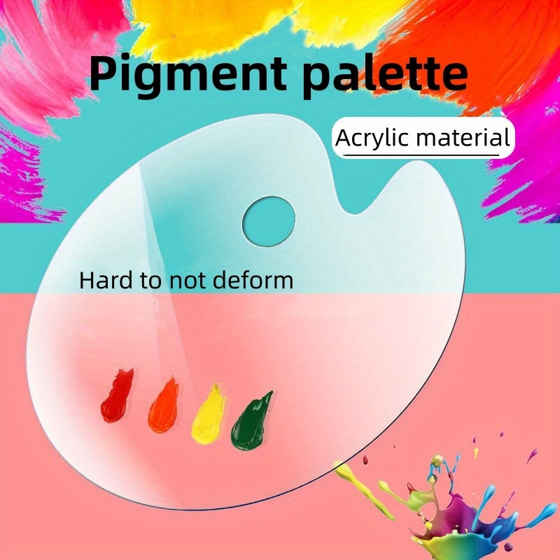 Transparent Color Palette Acrylic Color Palette Art Specific Temu