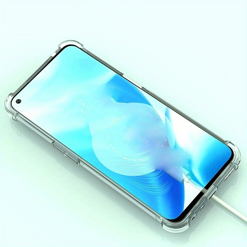 phone case clear silicone phone case designed for   for samsung galaxy models providing shockproof protection with a soft bumper shell