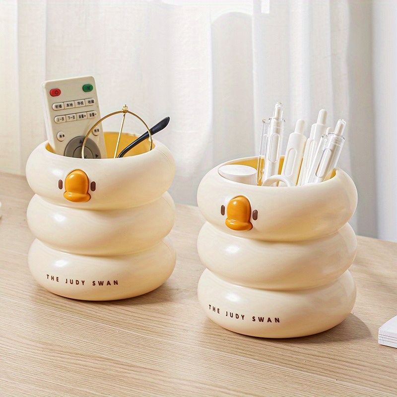 

1pc Cloud-shaped Pen Holder, A Creative Multi-functional Pen Holder For Desktop Organization And Office Storage