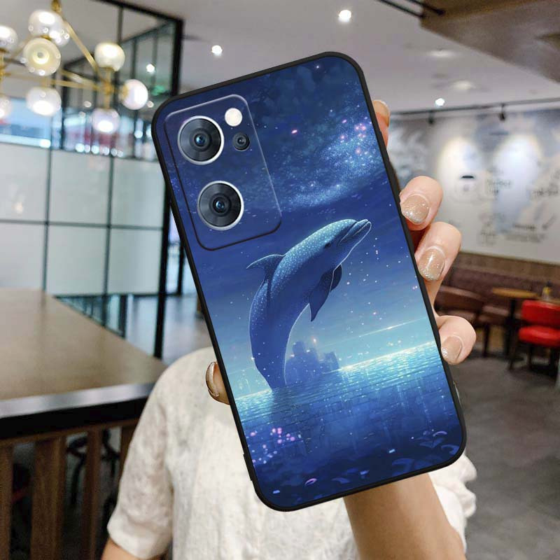 Whale Graphic Protective Phone Case Oppo Reno Temu Australia