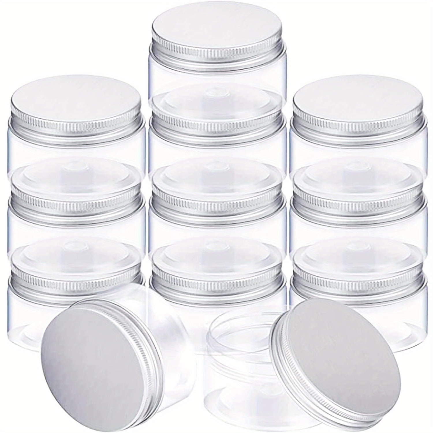 Glass Mason Jars - Handled - Round - Clear - 16oz. - 10 Count Box