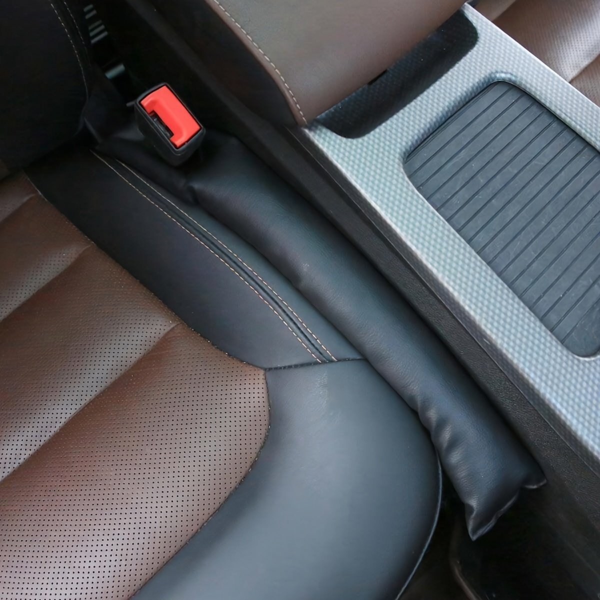 1 Paar Autositz-lückenfüller Mit Autositzgurtloch, Auto