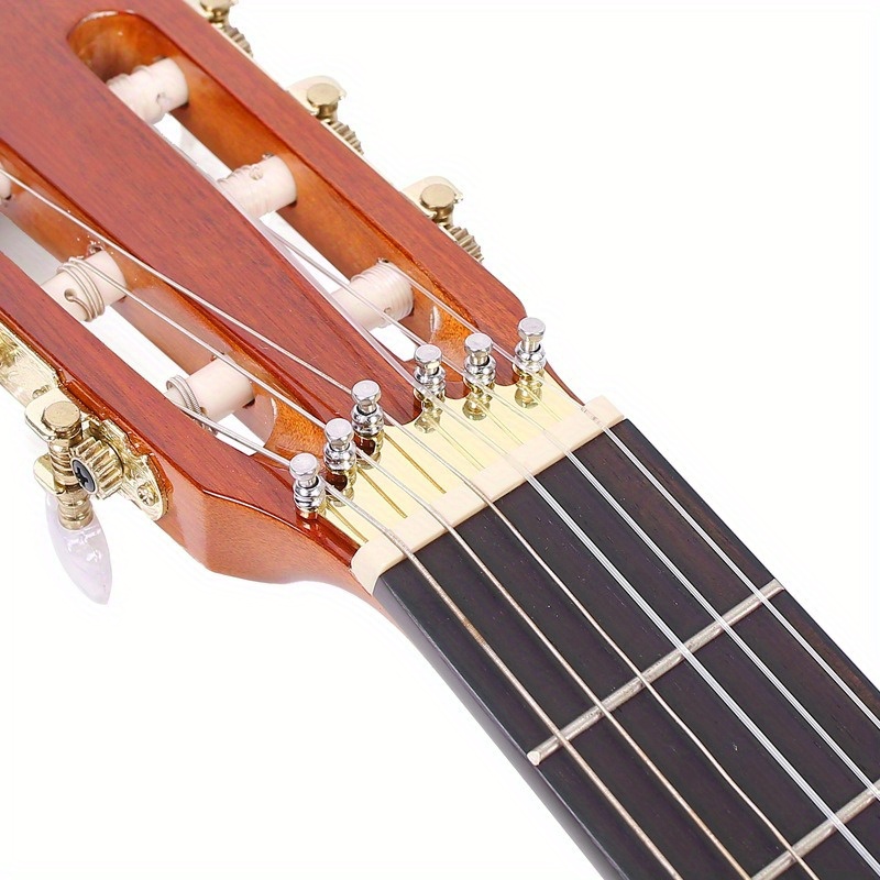 6 Pièces guitare acoustique machine têtes boutons guitare cordes accordage  cheville accordeur (3