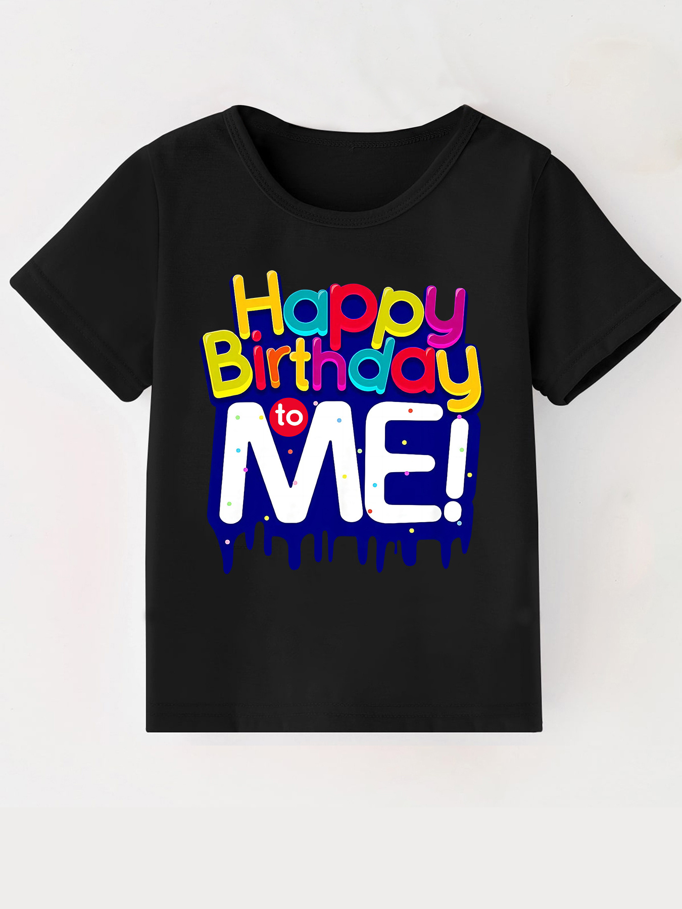  Camiseta de manga corta para niños de cumpleaños para fiestas  de niños, camisetas de cumpleaños para niños de 5 a 10 años, Blanco, S :  Ropa, Zapatos y Joyería