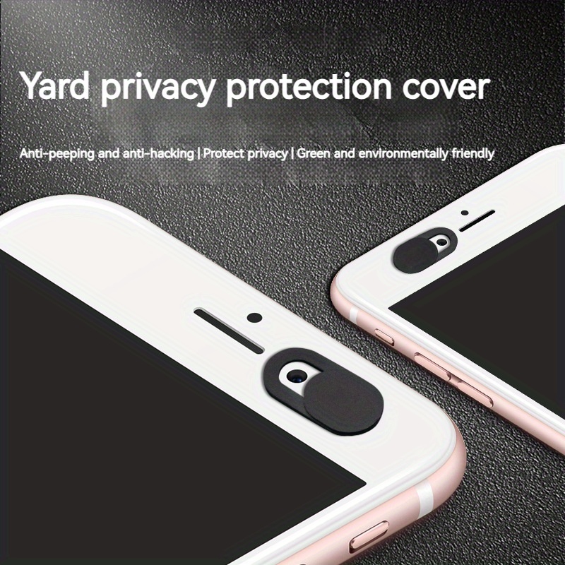 Adesivi Coprifotocamera Per Privacy – 6 Pezzi, Autoadesivi, Per Laptop, Cellulari, Tablet (dimensioni 5x9 Cm)