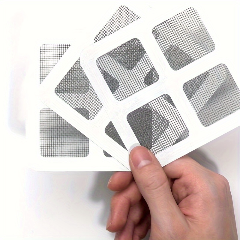 1/3/6/12/24/50/100pcs Premium Disposable Sewer Filters, Effective Hair Blocker & Bug-Proof Patches For Toilet, Bathroom Sink & Floor Drain, Long-Lasting, Easy Installation, Quick Drain Maintenance