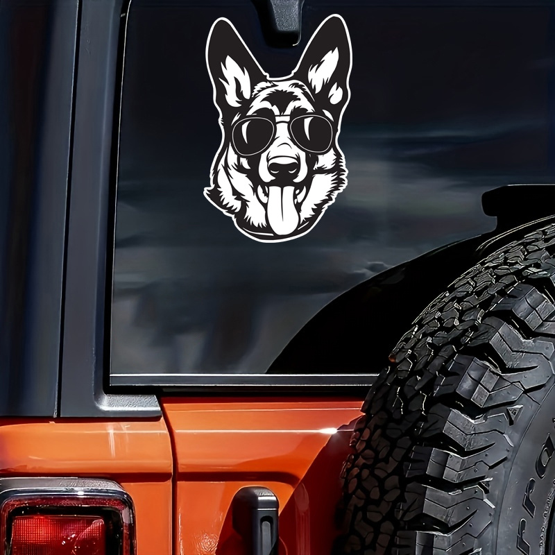 German shepherd stickers for cars best sale