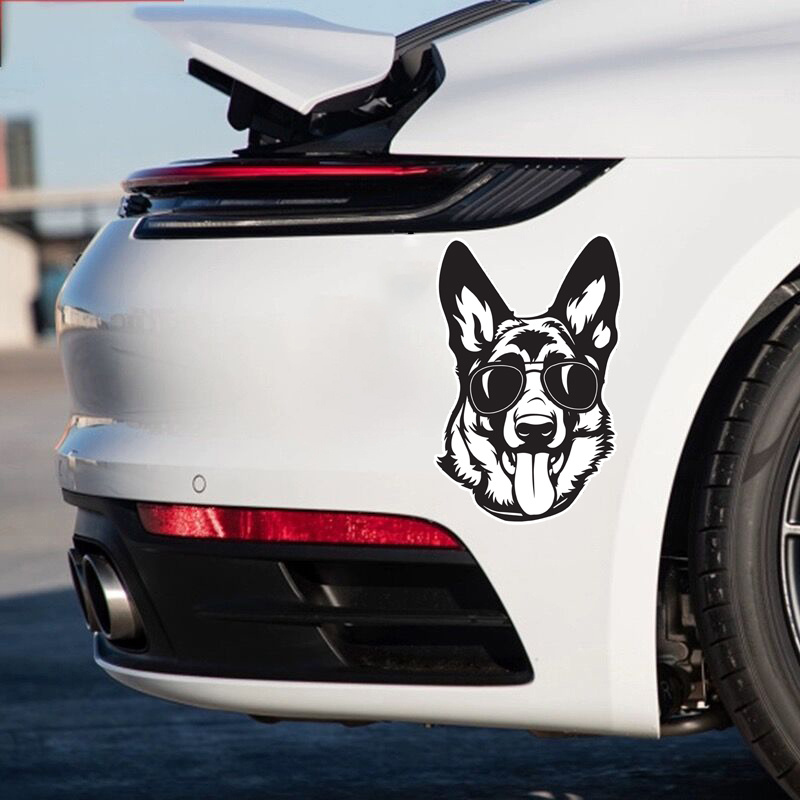 German Shepherd Decal Sunglasses Dog Breed Bumper Sticker Temu Canada