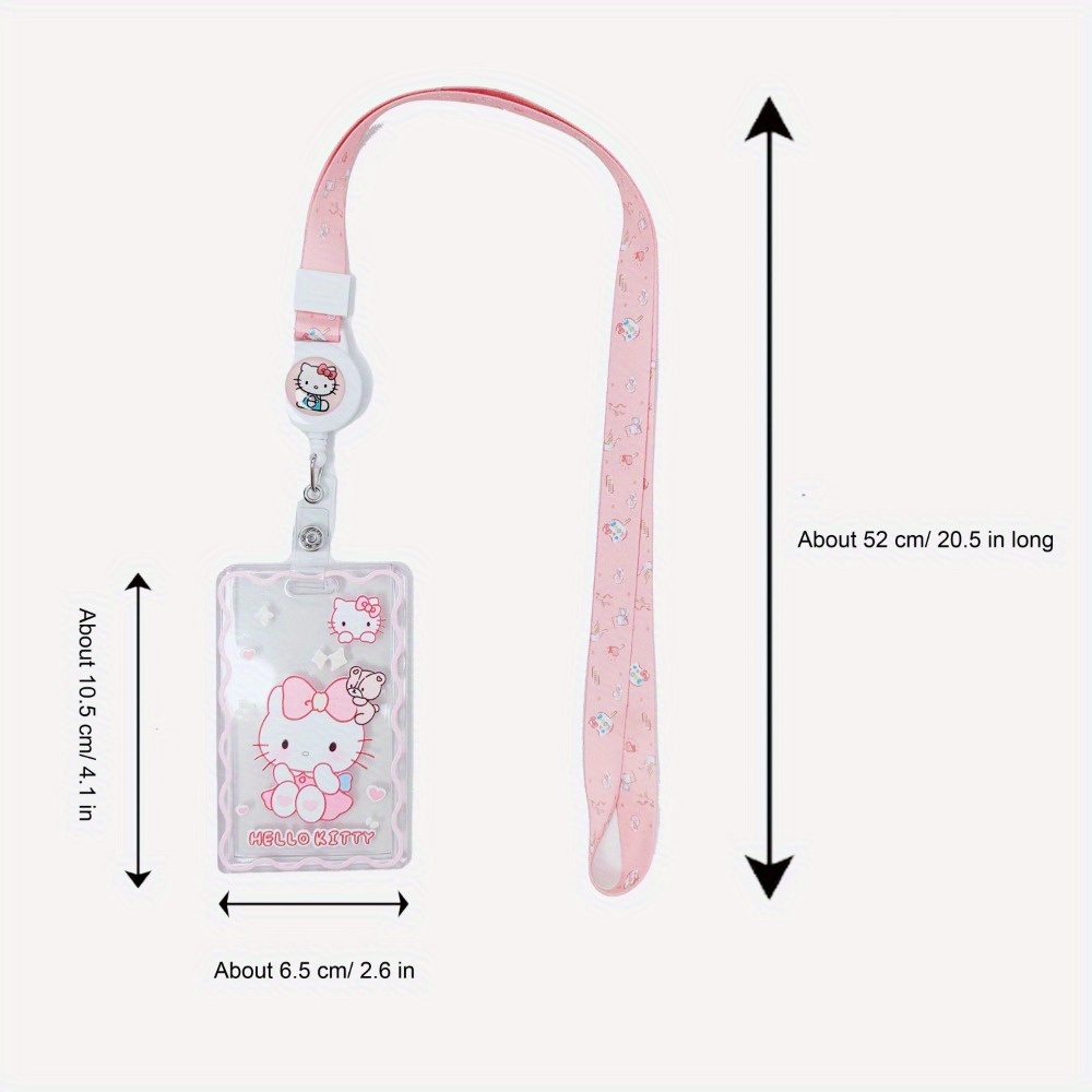 Kawaii Kuromi Pochacco Hello Kitty Photocard Holder - Temu