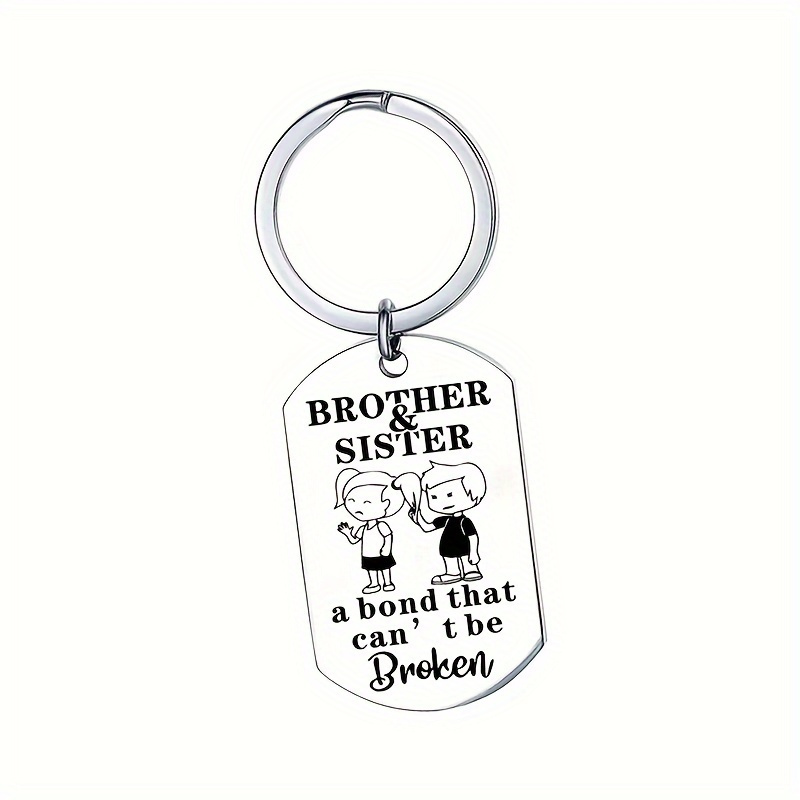 Big brother little hot sale sister keychains