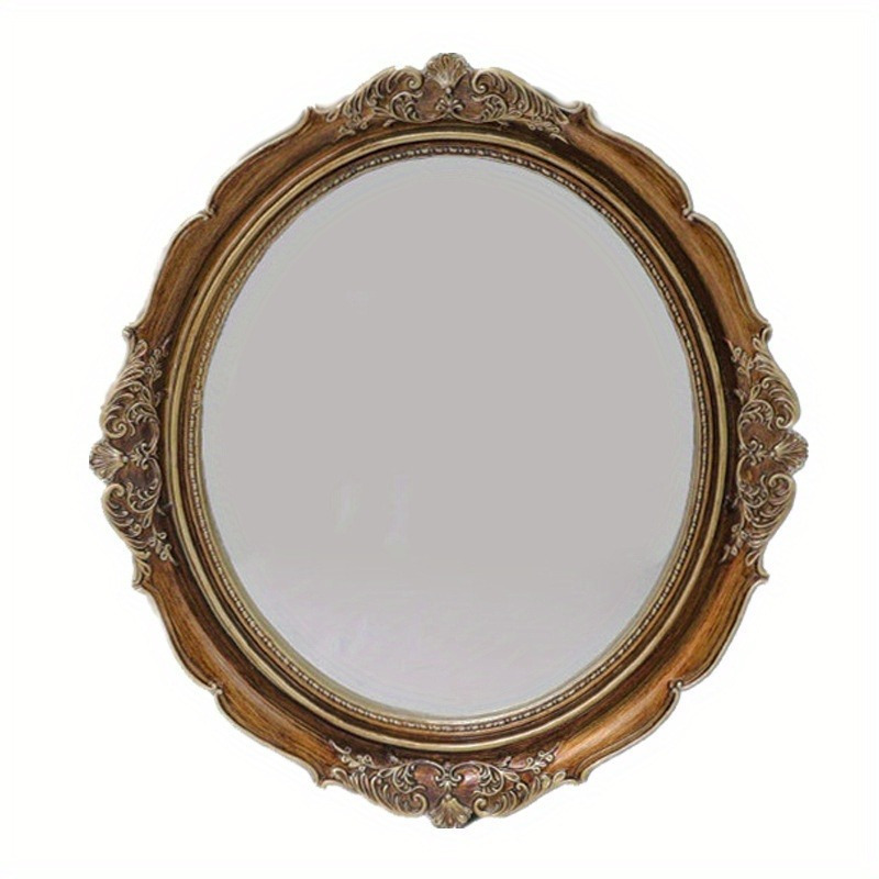 Specchio ad Arco da Parete - Specchio Decorativo Cosmetico Bagno - Oro  Bronzo