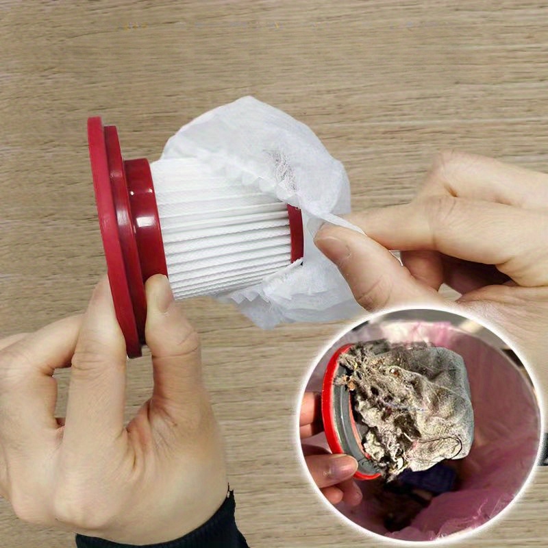 20pcs/40pcs/70pcs, Disposable Vacuum Cleaner Filter Element, Universal Non-Woven Fabric Filter Accessories For Vacuum Cleaner