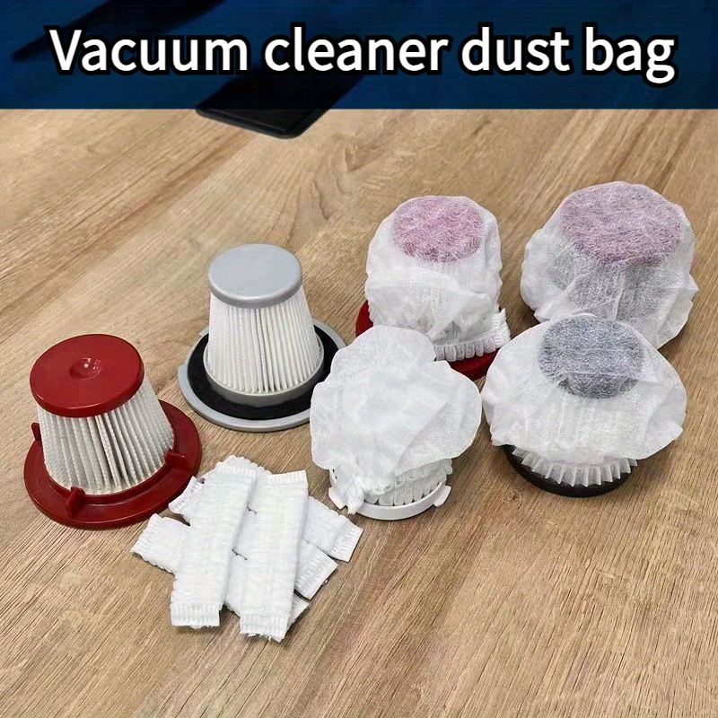 20pcs/40pcs/70pcs, Disposable Vacuum Cleaner Filter Element, Universal Non-Woven Fabric Filter Accessories For Vacuum Cleaner