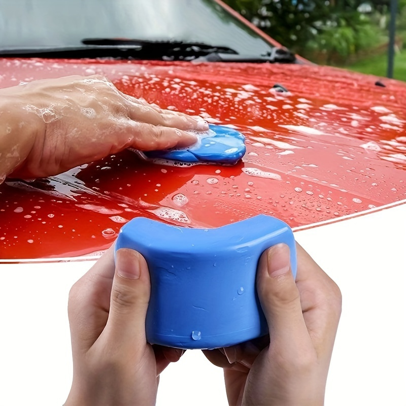 2pcs Car Cleaning Gel, Car Interior Dust And Mud Cleaning Slime, Reusable  General Gel Car Boat Air Outlet Dust Cleaner!