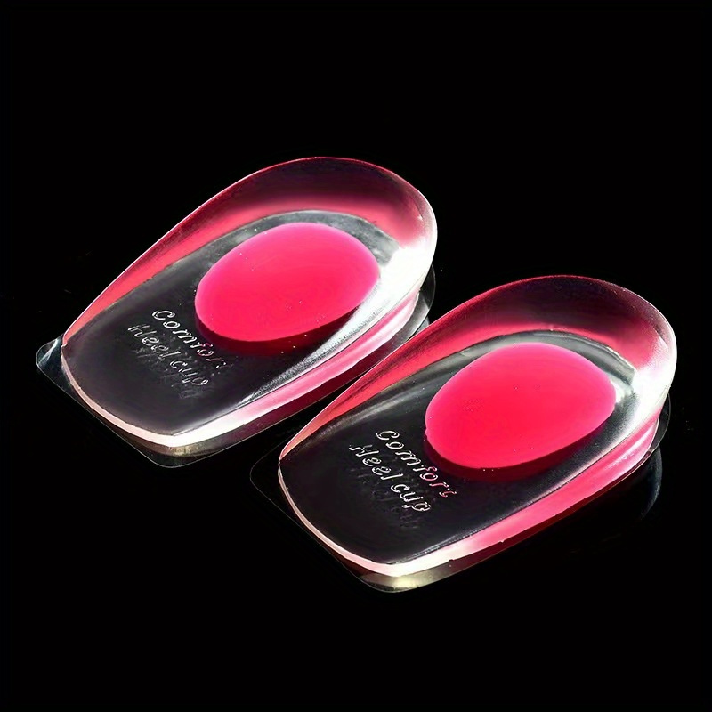 2pcs heel pad soft silicone gel insoles heel spurs Temu