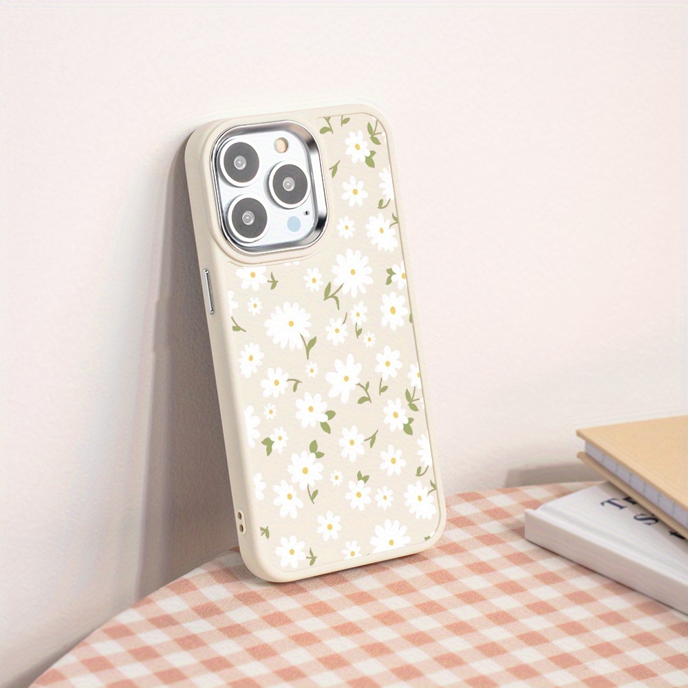 

Flower Popular Pattern Electroplated Frame Anti-fall Mobile Phone Case Suitable For Iphone15promax/15plus/15pro/15, 14promax/14plus/14pro/14, 13promax/13pro/13, 12promax/12pro/12, 11promax/11