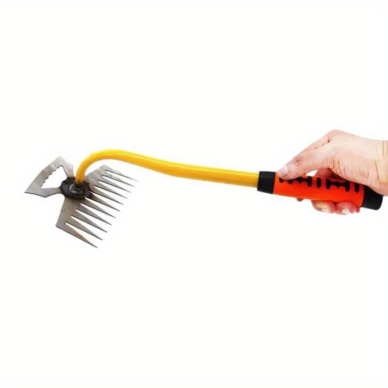 

1pc Weeding Puller Tool, Manual Vertical Weeding Digging Grass Shovel, Lawn Root Remover Garden Hoe, Garden Supply For Weeding Digging