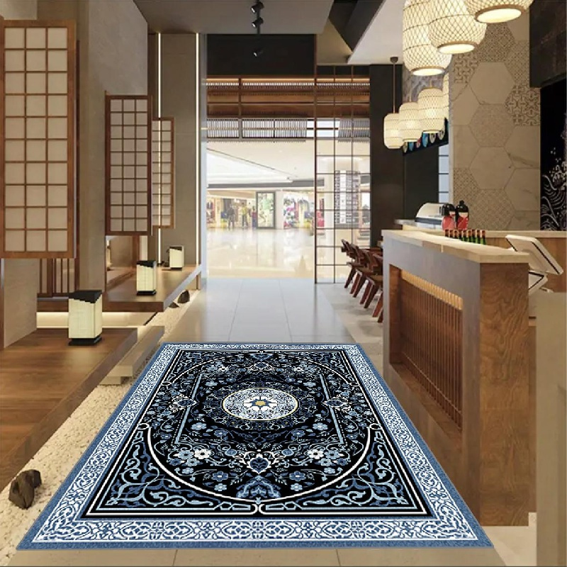 Tapis en demin très chic