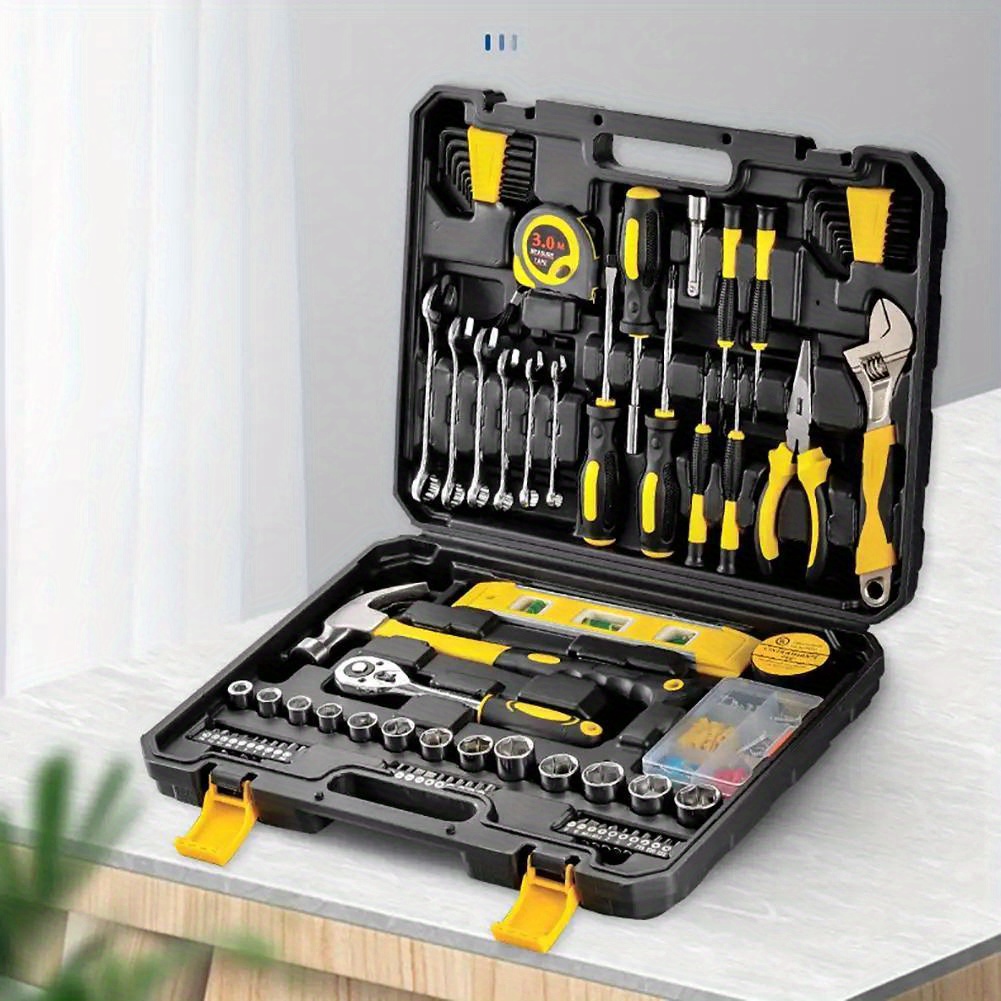 Basics - Juego de 65 herramientas de reparación básicas para el hogar  con bolsa : : Herramientas y Mejoras del Hogar