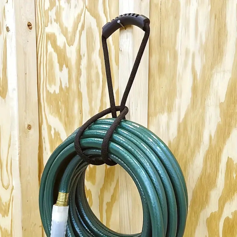 1pc Garden Hose Wall Mounted Tap Watering Hose Organizer Storage