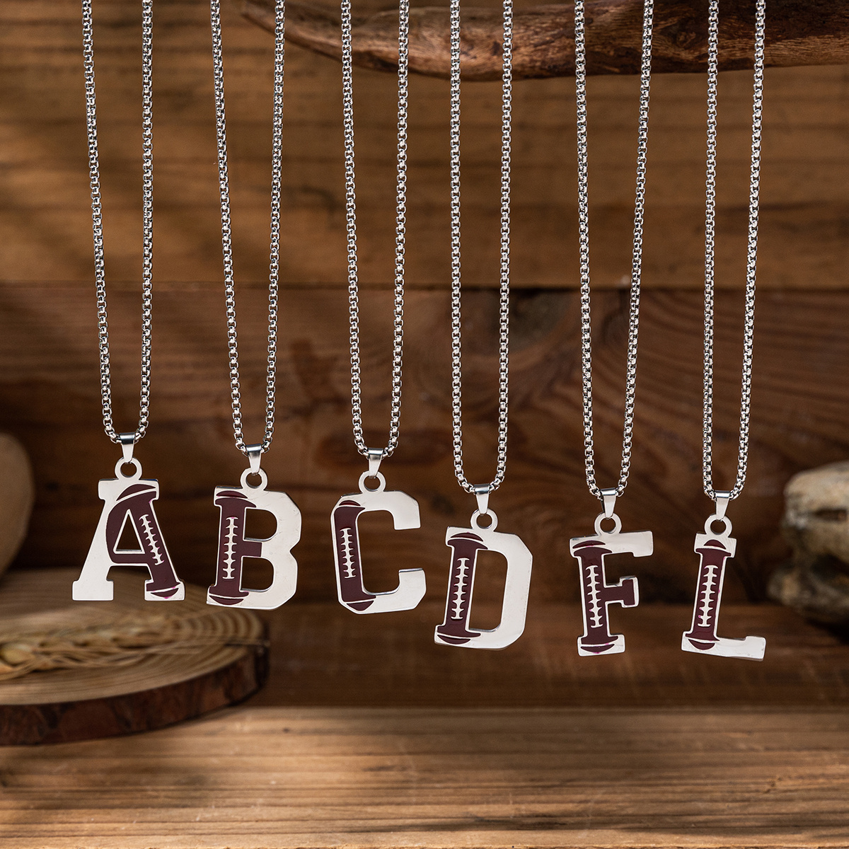 Collier avec pendentif joueur de foot - Argent