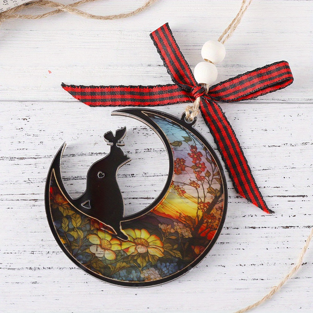 Lost Pet Ornament Dog Lovers Acrylic and Wood Ornament