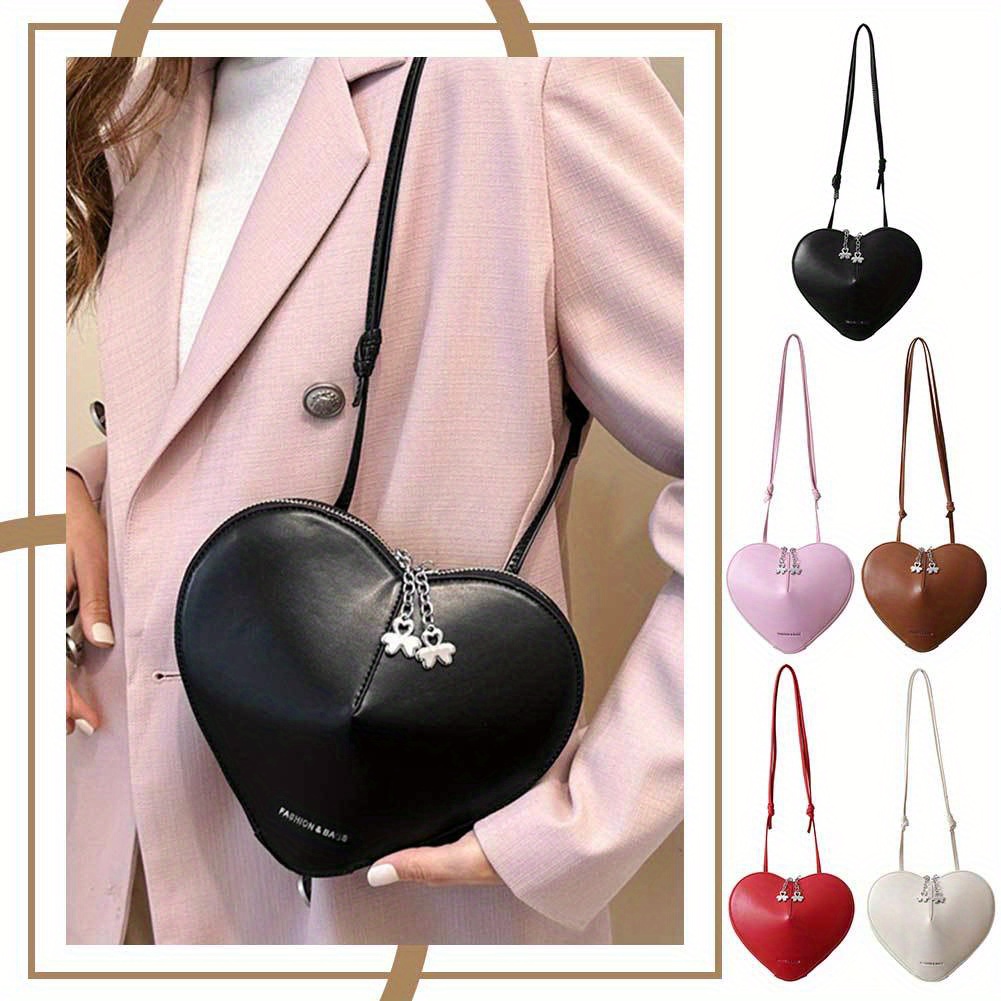 Borsa a clearance forma di cuore