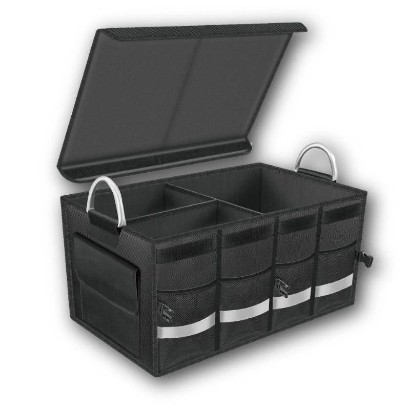 Auto Kofferraum Organizer Box, Kofferraum Aufbewahrungsbox, Auto  Aufbewahrungsbox, Mehrzweck Werkzeug Aufbewahrungstasche Zum Aufräumen Und  Notfallaufbewahrung - Temu Germany