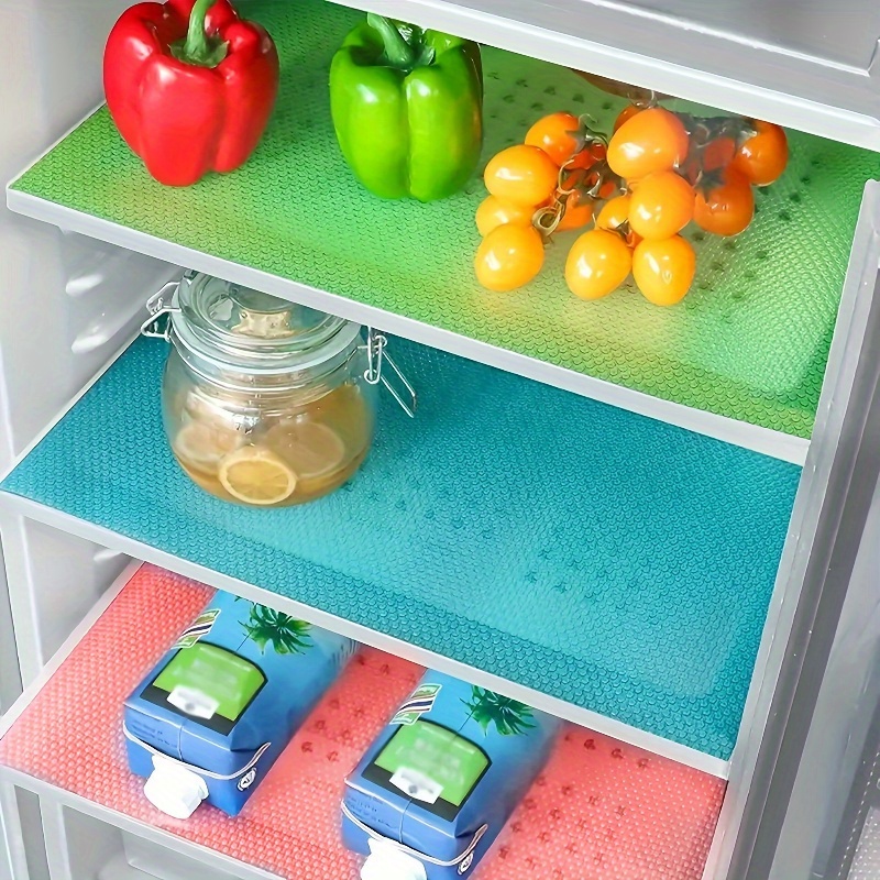 4 Stück Kühlschrank-untersetzer, Waschbare Mattenabdeckungen