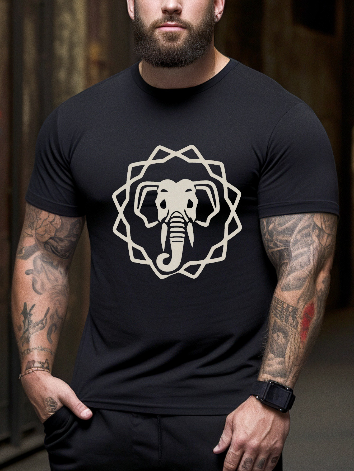 Deals camisa logo elefante