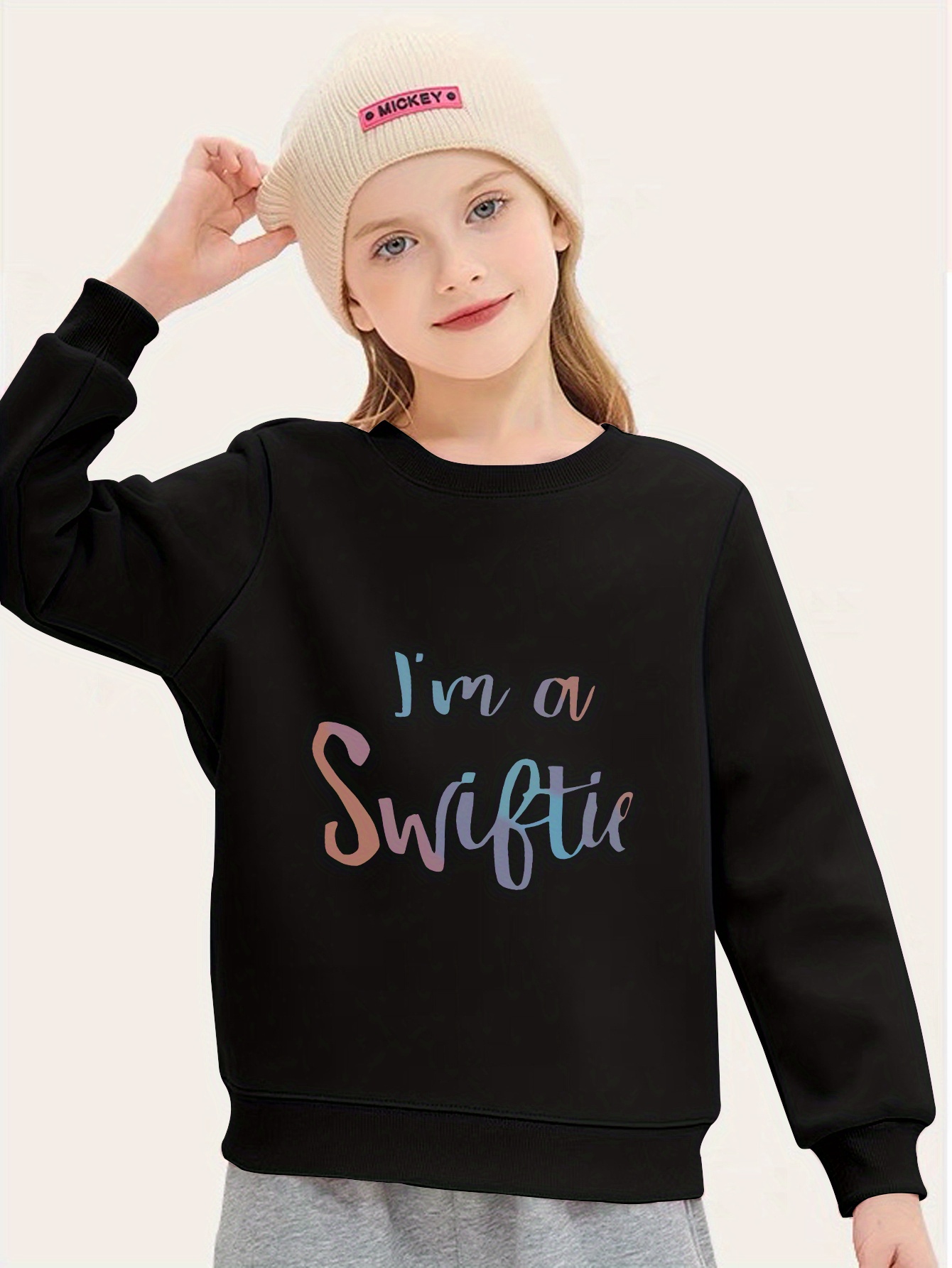 Taylor Swift Tema Felpa Stampata Swiftie Oversize Concerto T Shirt Casual  Girocollo Manica Lunga Pullover Top Per I Fan Regalo