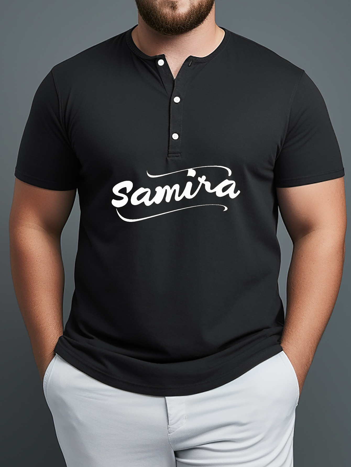 stretchable printed shirt