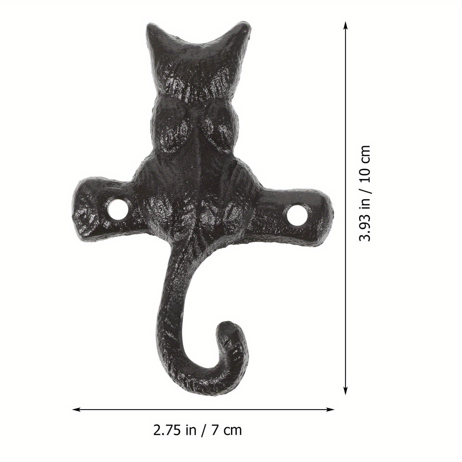 Cute Cat Pattern Adhesive Door Hooks Decorative Wall Hooks - Temu United  Kingdom